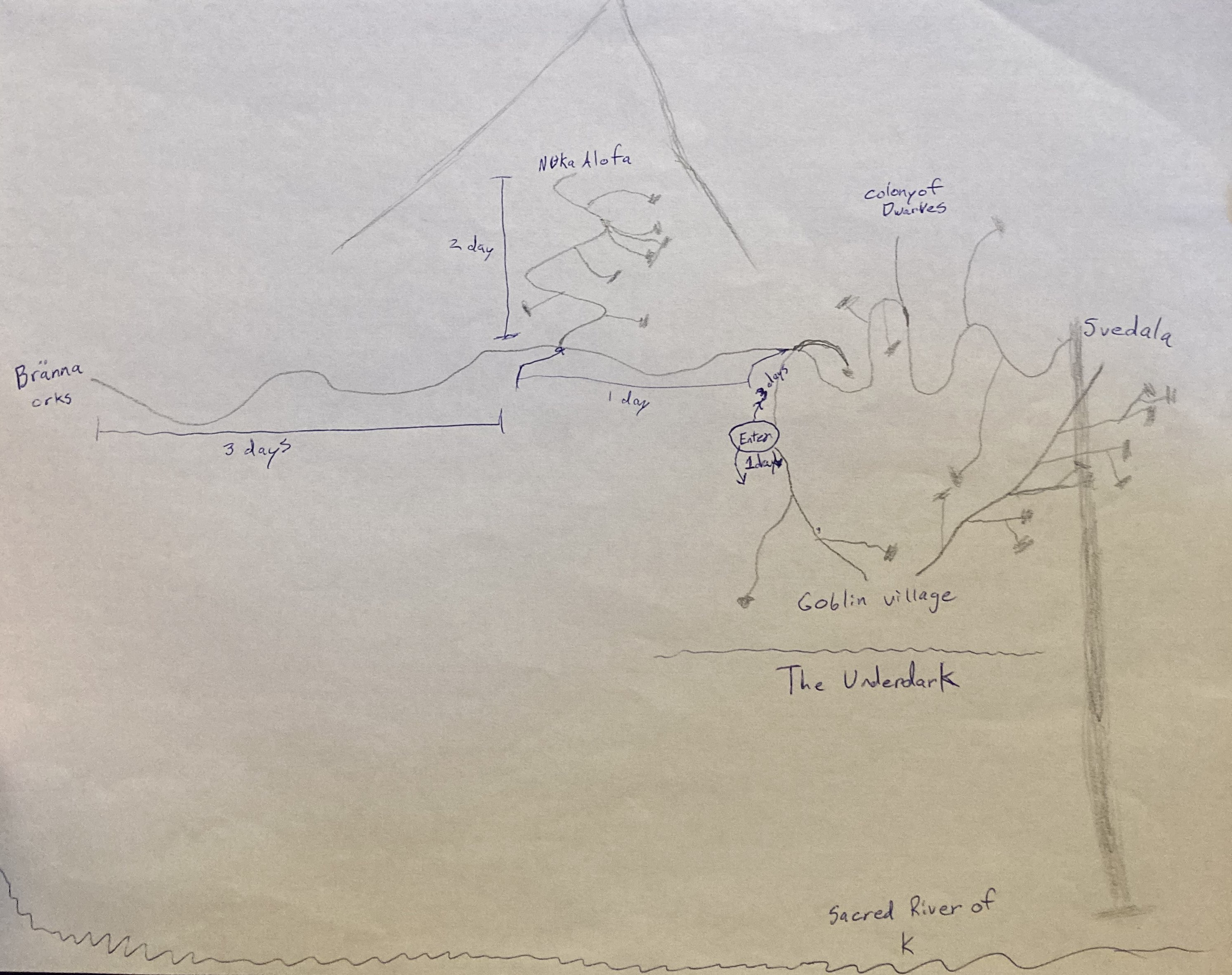 the mountain map